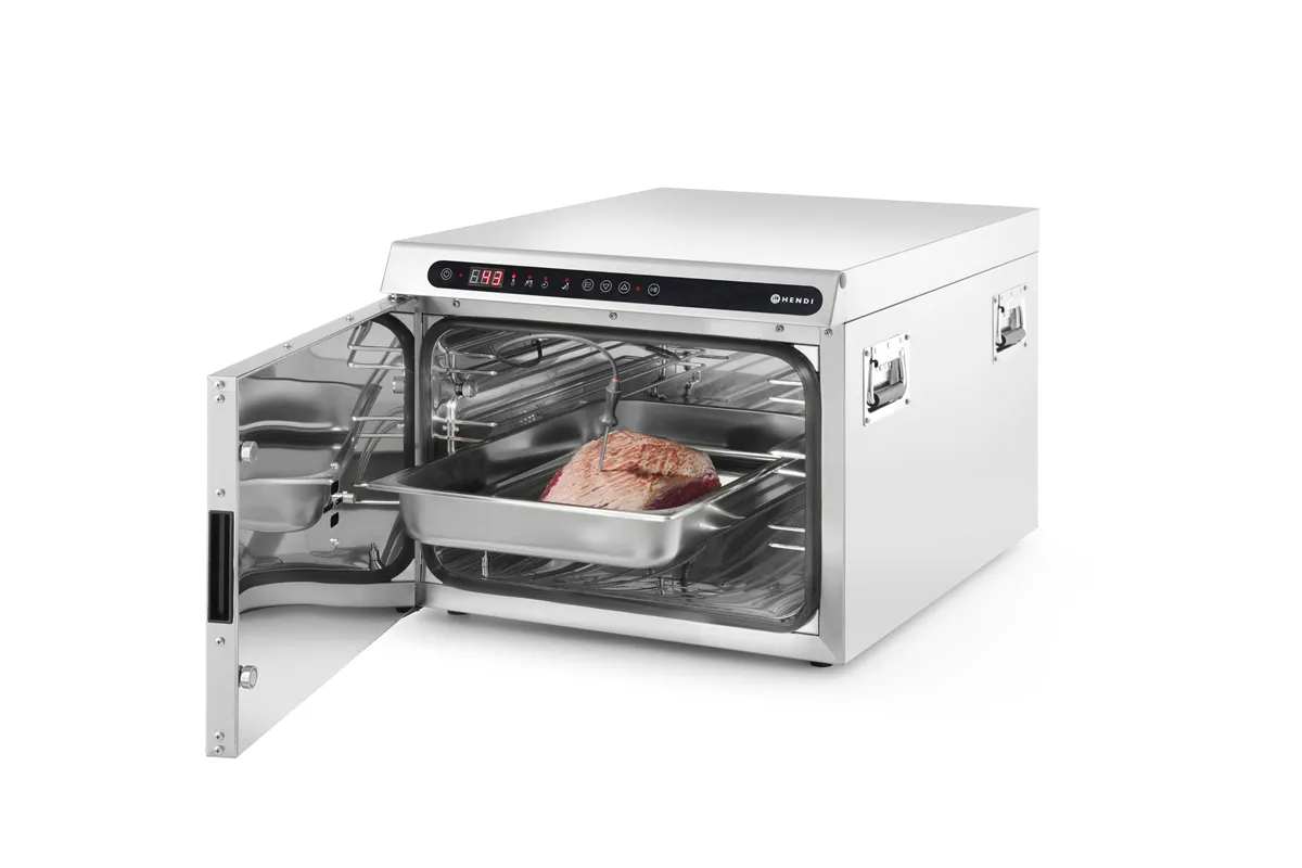 Piec do gotowania w niskich temperaturach, 230V/1200W, 495x690x413mm Hendi 225479