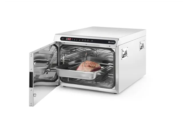 Piec do gotowania w niskich temperaturach, 230V/1200W, 495x690x413mm Hendi 225479