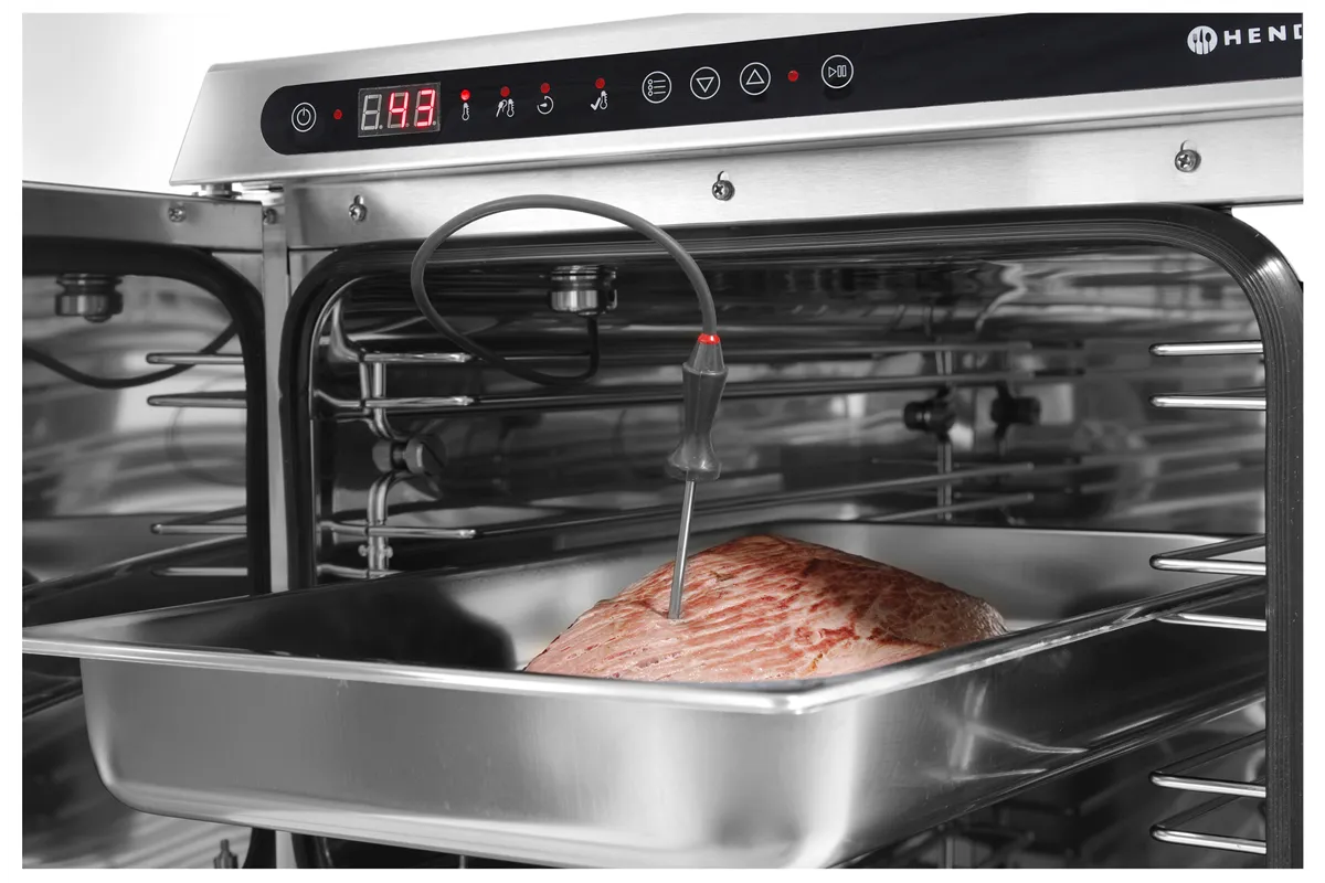 Piec do gotowania w niskich temperaturach, 230V/1200W, 495x690x413mm Hendi 225479