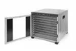 Suszarka do żywności Profi Line, Profi Line, 10 tac, 230V/1000W, 430x550x416mm Hendi 229026