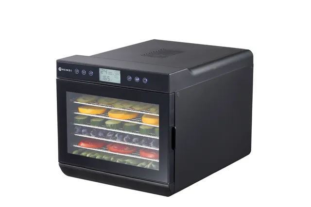 Suszarka do żywności, Kitchen Line, 7 rusztów, 230V/500W, 347x505x320mm Hendi 229064