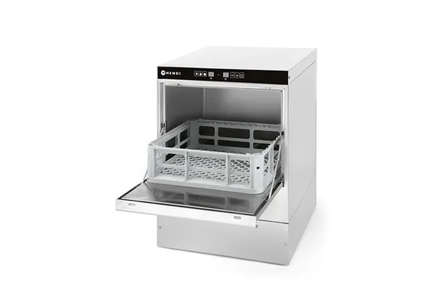 Zmywarka do szkła 40x40 – sterowana elektronicznie, 230V/2800W, 470x510x710mm Hendi 230268