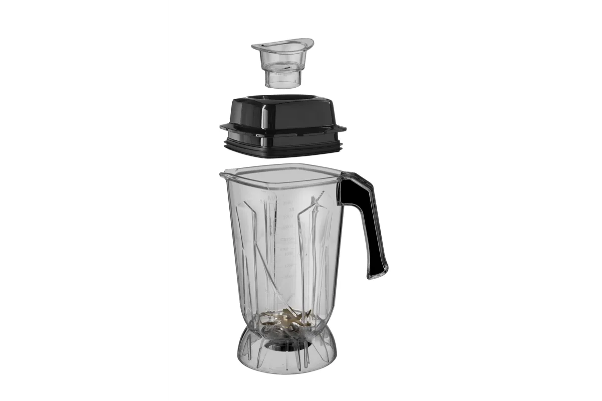 Blender barmański z obudową wyciszającą, 2,5L, czarny, 220-240V/1680W, 250x300x540mm Hendi 230688