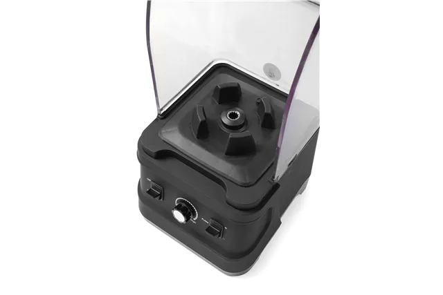Blender barmański z obudową wyciszającą, 2,5L, czarny, 220-240V/1680W, 250x300x540mm Hendi 230688