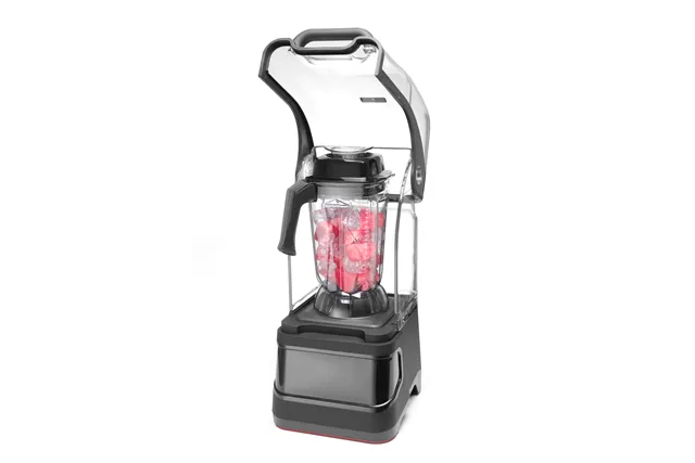 Blender barmański elektroniczny z obudową wyciszającą, 2,5L, czarny, 220-240V/1680W, 250x300x546mm Hendi 230695