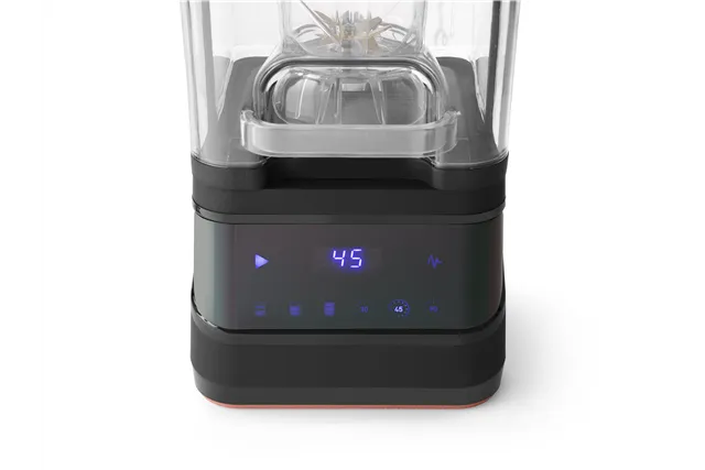 Blender barmański elektroniczny z obudową wyciszającą, 2,5L, czarny, 220-240V/1680W, 250x300x546mm Hendi 230695