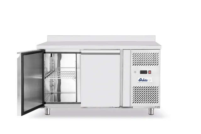 Stół chłodniczy 2-drzwiowy z agregatem bocznym, Profi Line, GN 1/1, 230V/250W, 1360x700x879mm Arktic 232040