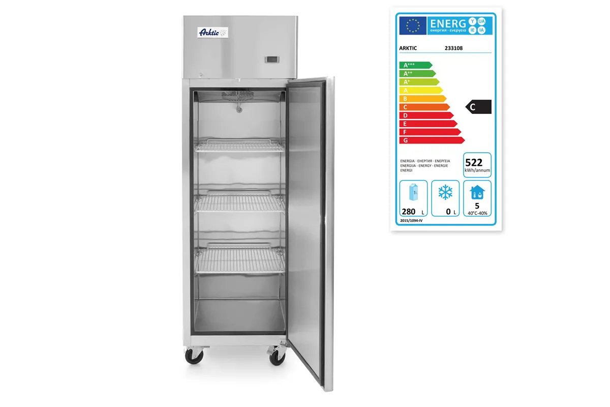 Szafa chłodnicza 410l, Profi Line, 230V/290W, 600x740x1950mm Arktic 233108