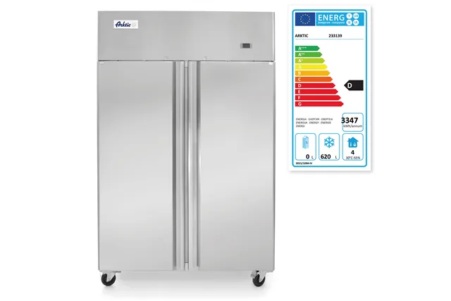 Zamrażarka z 2 drzwiami 90900L, Profi Line, 230V/750W, 1200x740x1950mm Arktic 233139