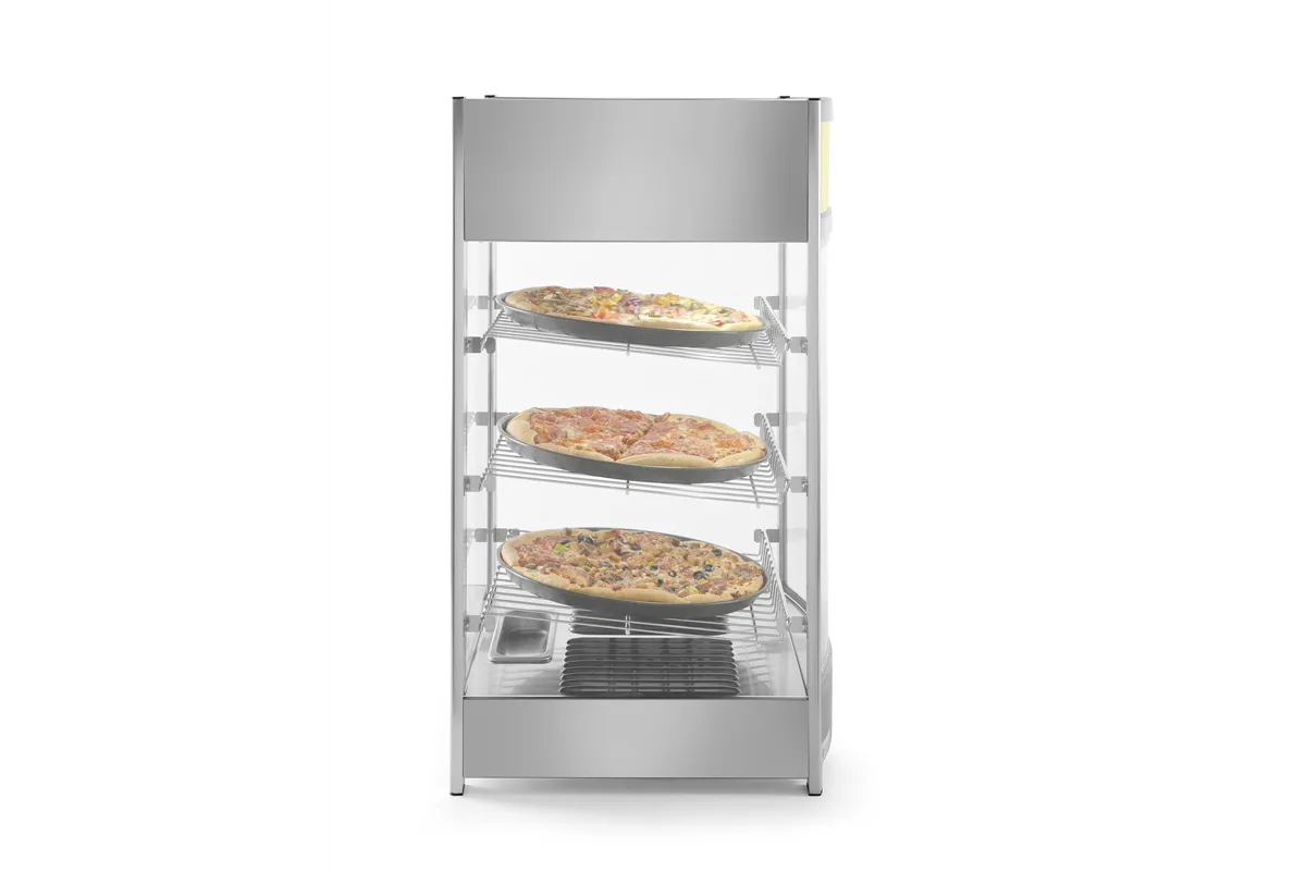 Witryna grzewcza nastawna, 97 litrów, 230V/800W, 460x467x785mm Hendi 233740