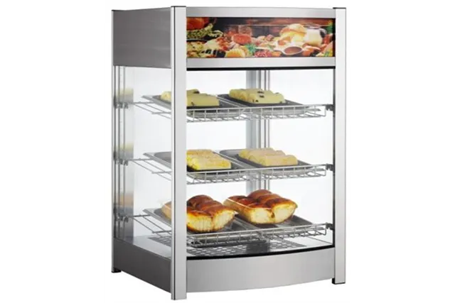 Witryna grzewcza nastawna, 97 litrów, 230V/800W, 460x467x785mm Hendi 233740