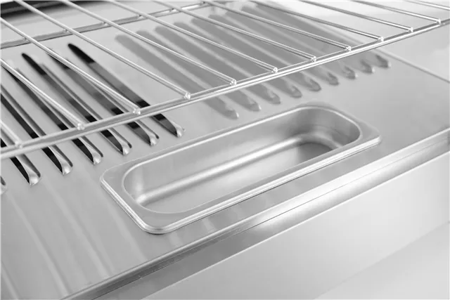 Witryna grzewcza nastawna, 97 litrów, 230V/800W, 460x467x785mm Hendi 233740