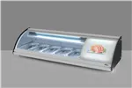Witryna chłodnicza 5x GN 1/3, 230V/160W, 1307x445x327mm Arktic 233757