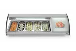 Witryna chłodnicza 5x GN 1/3, 230V/160W, 1307x445x327mm Arktic 233757