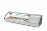Witryna chłodnicza 5x GN 1/3, 230V/160W, 1307x445x327mm Arktic 233757