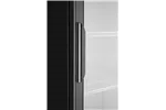 Lodówka barowa z podświetlanym panelem, 1-drzwiowa, 254L, czarny, 220-240V/250W, 578x605x1980mm Arktic 233788