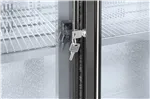 Lodówka barowa z podwójnymi drzwiami suwanymi, 158L, czarny, 220-240V/160W, 900x520x865mm Arktic 233917