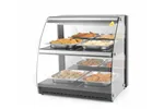 Witryna grzewcza nastawna kwarcowa, dwupoziomowa, 230V/560W, 650x485x630mm Hendi 233962