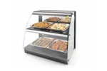 Witryna grzewcza nastawna kwarcowa, dwupoziomowa, 230V/560W, 650x485x630mm Hendi 233962