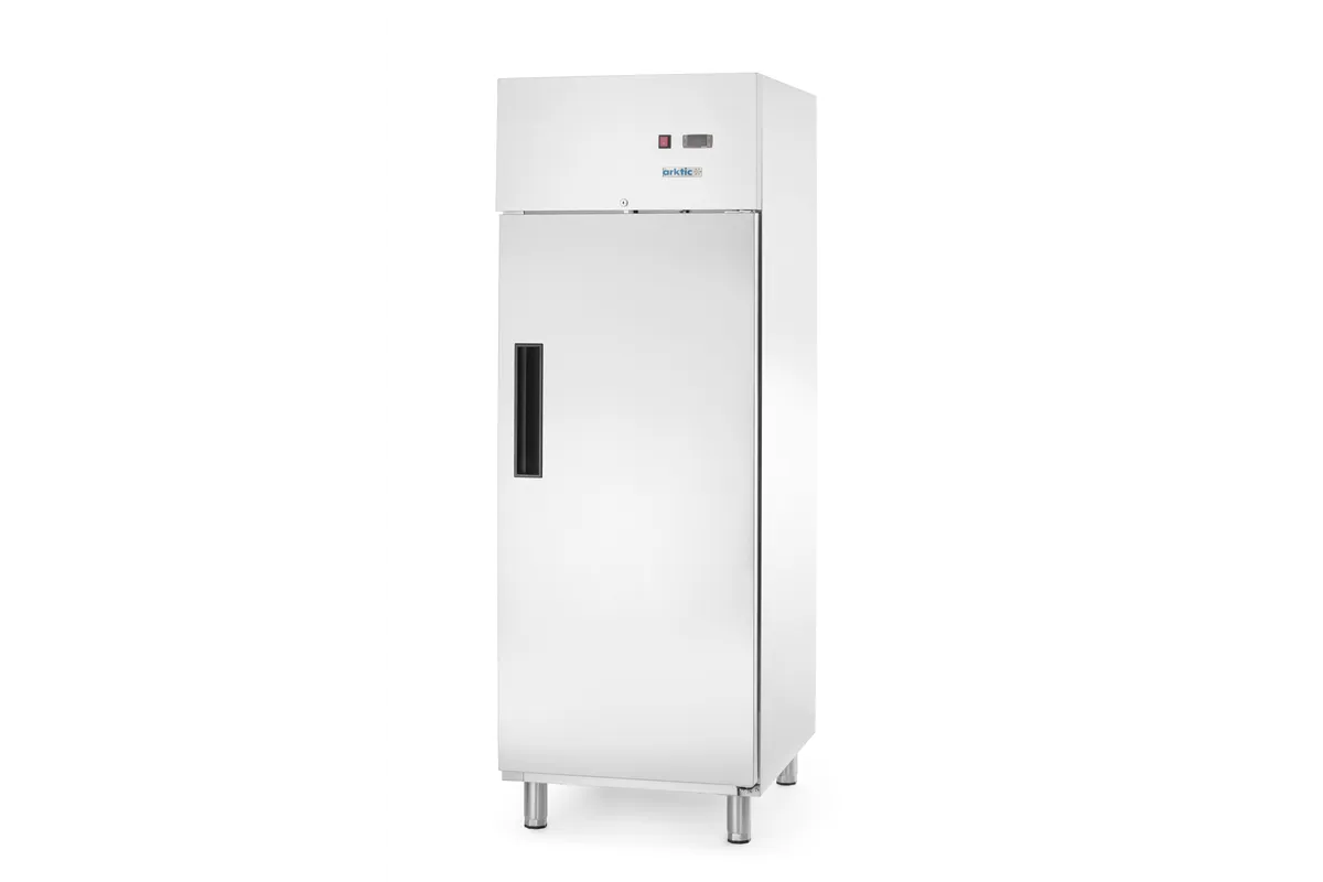 Szafa chłodnicza, 1-drzwiowa, GN 2/1, 465L, 230V/250W, 700x880x2043mm Arktic 236673