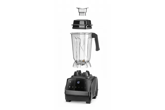 Blender barmański elektroniczny, 2,5L, czarny, 220-240V/1680W, 220x240x535mm Hendi 238097