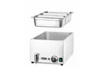 Zestaw: Bemar HENDI Ranger z kranem spustowym + 3x GN 1/3 z pokrywką , GN 1/1, 230V/1000W, 605x332x242mm Hendi 238868