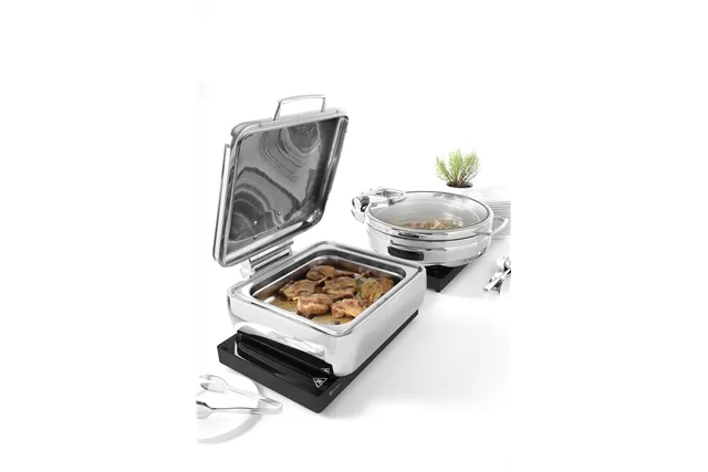 Płyta grzewcza indukcyjna Kitchen Line, Kitchen Line, 230V/800W, 460x315x61mm Hendi 239384