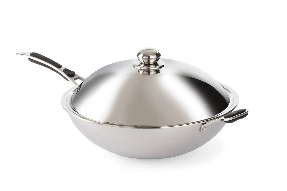 Patelnia indukcyjna wok, Profi Line, ⌀360x180mm Hendi 239773