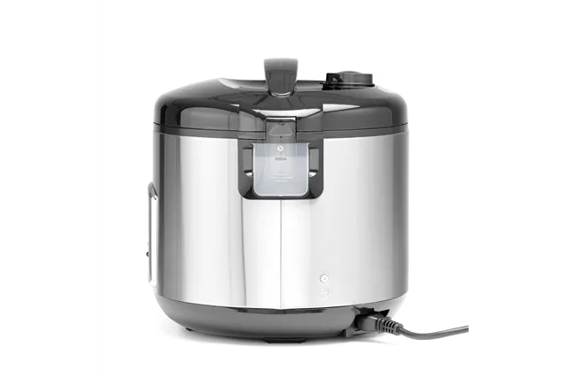 Urządzenie do gotowania ryżu i kaszy z funkcją gotowania na parze, 1,8l, Profi Line, 1,8L, 230V/700W, ⌀280x285mm Hendi 240410