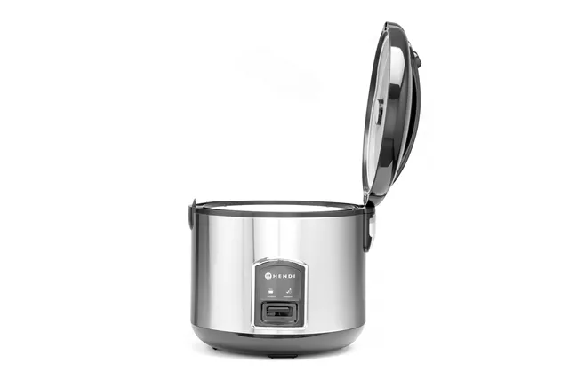 Urządzenie do gotowania ryżu i kaszy z funkcją gotowania na parze, 1,8l, Profi Line, 1,8L, 230V/700W, ⌀280x285mm Hendi 240410