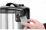 Urządzenie do gotowania ryżu i kaszy z funkcją gotowania na parze, 1,8l, Profi Line, 1,8L, 230V/700W, ⌀280x285mm Hendi 240410