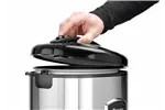 Urządzenie do gotowania ryżu i kaszy z funkcją gotowania na parze, 1,8l, Profi Line, 1,8L, 230V/700W, ⌀280x285mm Hendi 240410