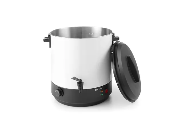 Warnik, 25L, biały, 230V/2500W, 435x441x500mm Hendi 240601