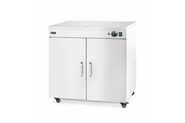 Podgrzewacz do talerzy podwójny, 230V/800W, 735x589x766mm Hendi 250174