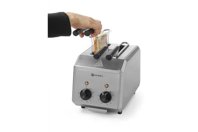 Toster kanapkowy, 230V/1200W, 215x300x270mm Hendi 261163