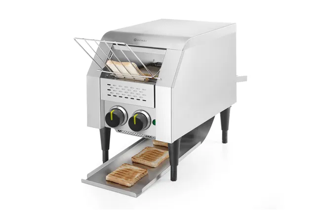 Toster przelotowy pojedynczy, 220-240V/1340W, 288x368x410mm Hendi 261200