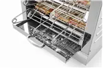 Toster kanapkowy z 6 klamrami, 230V/3000W, 450x390x400mm Hendi 262214