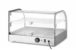 Witryna grzewcza podwójna, podwójna, czarny, 220-240V/800W, 554x376x376mm Hendi 273999