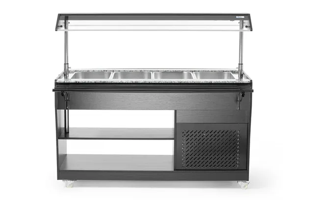 Bufet sałatkowy, GN 1/1, 220-240V/170W, 1490x765x1370mm Arktic 274057