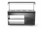 Bufet sałatkowy, GN 1/1, 220-240V/170W, 1490x765x1370mm Arktic 274057
