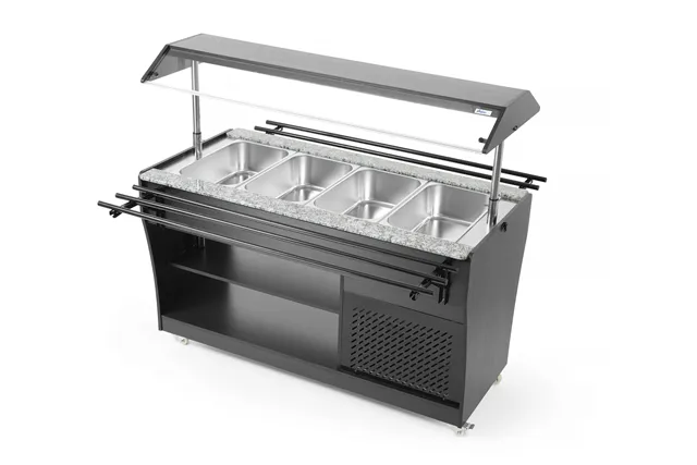 Bufet sałatkowy, GN 1/1, 220-240V/170W, 1490x765x1370mm Arktic 274057
