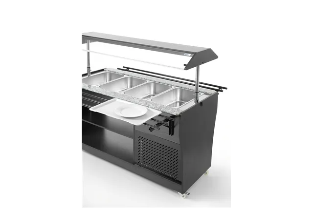 Bufet sałatkowy, GN 1/1, 220-240V/170W, 1490x765x1370mm Arktic 274057