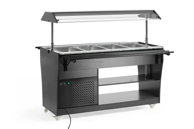 Bufet sałatkowy, GN 1/1, 220-240V/170W, 1490x765x1370mm Arktic 274057