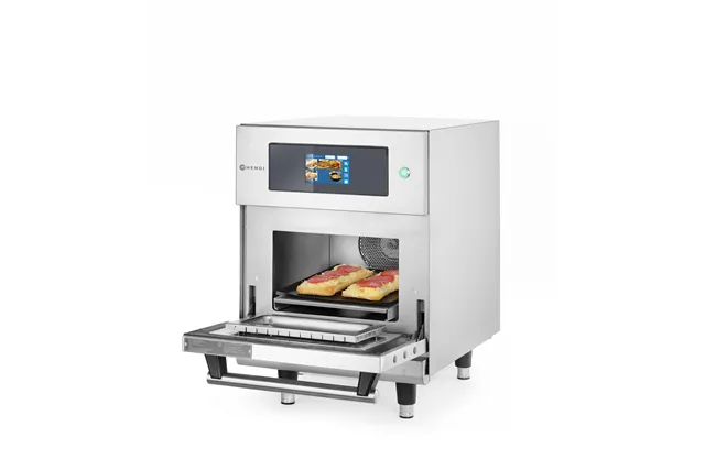 Piec konwekcyjno-mikrofalowy SPEEDOVEN X90, 220-240V/3500W, 460x675x661mm Hendi 281260