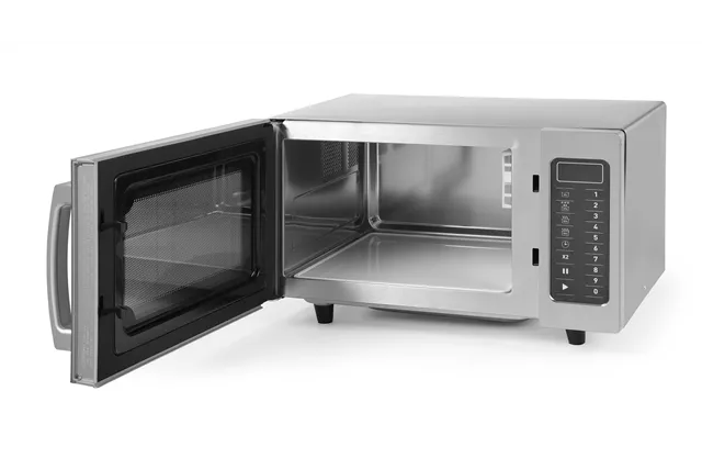 Kuchenka mikrofalowa z możliwością programowania 1000 W, 23L, 230V/1550W, 509x572x306mm Hendi 281444