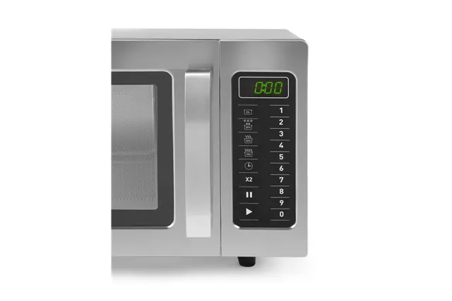 Kuchenka mikrofalowa z możliwością programowania 1000 W, 23L, 230V/1550W, 509x572x306mm Hendi 281444