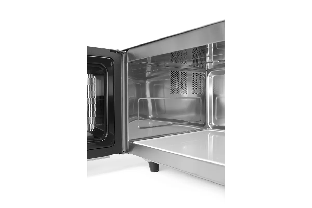 Kuchenka mikrofalowa z możliwością programowania 1000 W, 23L, 230V/1550W, 509x572x306mm Hendi 281444