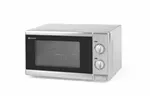 Kuchenka mikrofalowa z funkcją grilla, 20L, 230V/1050W, 435x360x251mm Hendi 281710