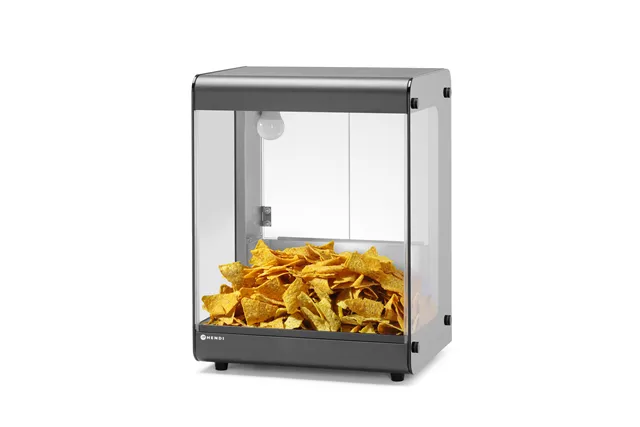 Podgrzewacz do nachosów, czarny, 220-240V/500W, 400x344x525mm Hendi 282779