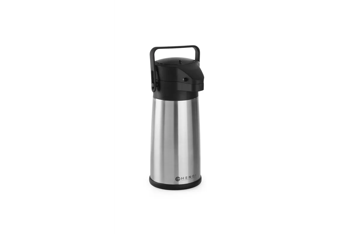 Termos z pompką, 2,2L, ⌀150x340mm Hendi 448908